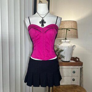 Y2k NWT DKNY Crop Corset Top